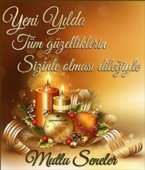 Değerli dostlar, yeni yılınızı en içten dileklerle kutlar, sağlık, mutluluk, huzur dolu, özlemlerimize kavuştuğumuz bir yıl dilerim.