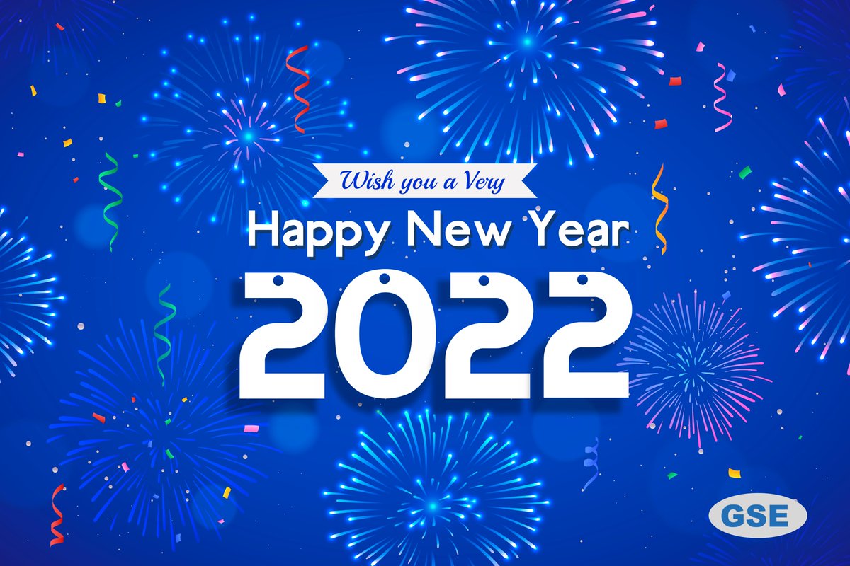 TechnologyGse's tweet image. Hi,
May the new year bring you and your family health, peace and happiness. Happy new year 2022!

GSE Technology | gsetech.co.in