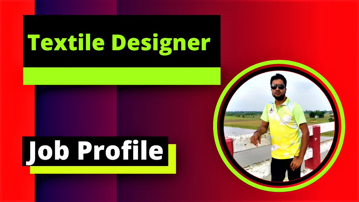 Aiatullah13's tweet photo. Textile designer ।Job Profile । Job Responsibility in Bangla 2021 https://t.co/ZCdt0Tpfto via @YouTube https://t.co/qj657o6AEG