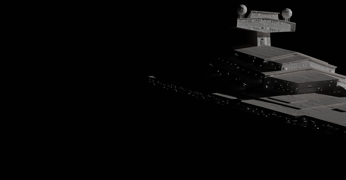Surfj4y1's tweet photo. Modelled realistic star destroyer thoughts? #RobloxDev #robloxart #RobloxCommissions #Blender3d #blender #blendercommunity https://t.co/4csGNJekOo