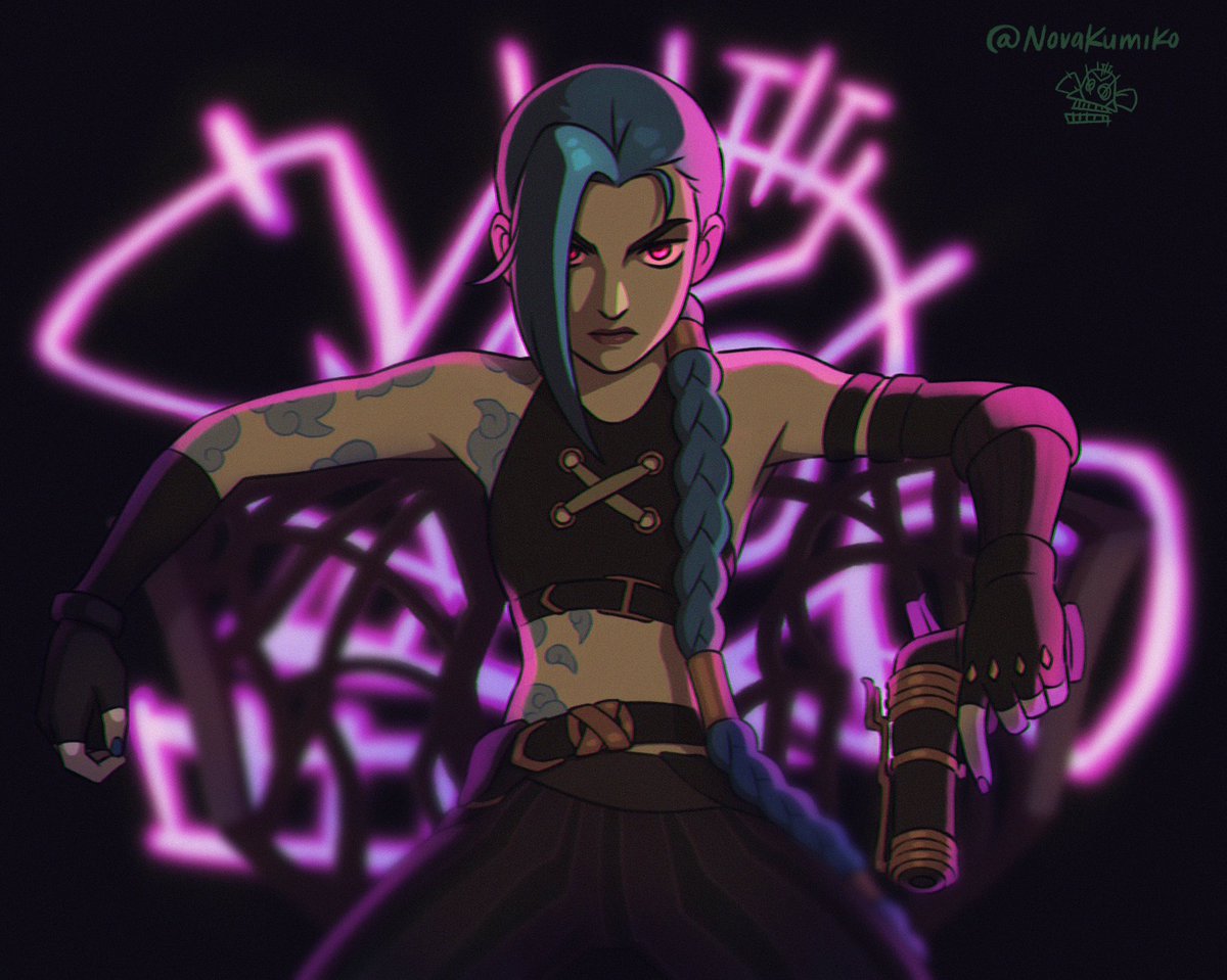 I love characters that are truly unhinged #arcanefanart #arcanejinx #arcane