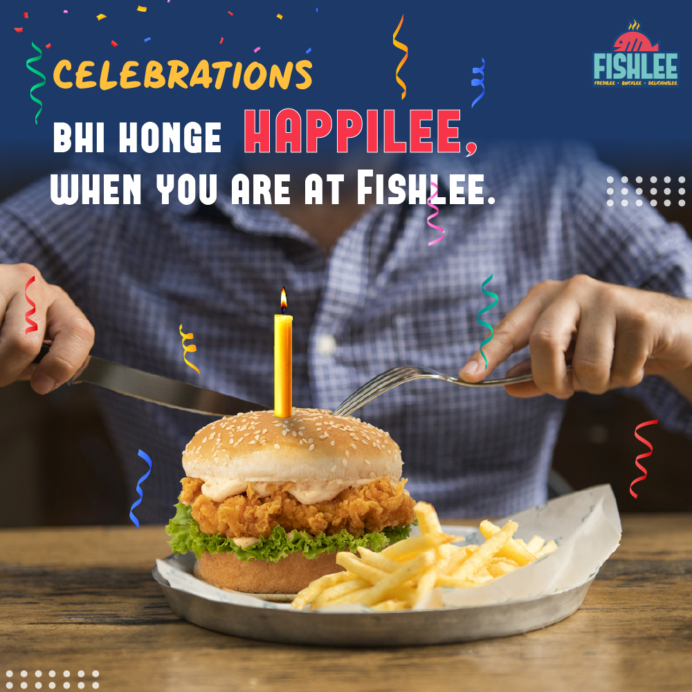 FishleeIndia's tweet photo. Someone asked us the definition of good times. This is what we said.
Your partee + Our tastee food.
Birthday ho ya anniversary, promotion ho ya first job, celebrate karo Fishlee ke saath.

#Fishlee #FisheFood #Seafood #LucknowFoodies #LucknowFood #Lucknowcity #ITMetroStation https://t.co/UkotkDCwKD