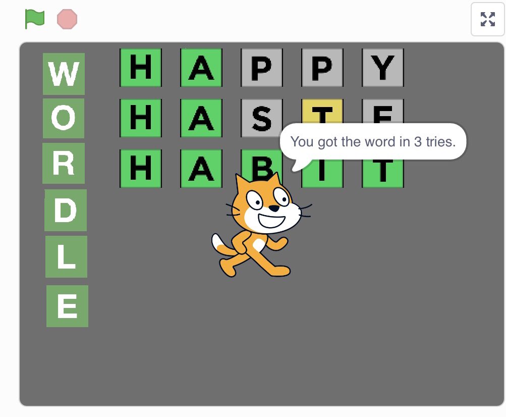 Very recently, #wordle started showing up in my Twitter feed. Check out Wordle + Scratch - so fun! Bravo, Team Wordle!
