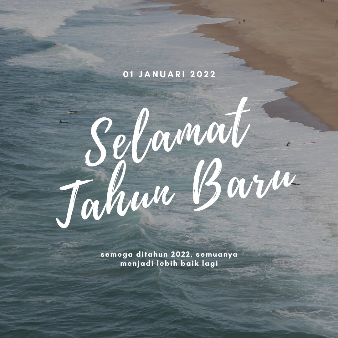 selamat tahun baru 2022 🎉