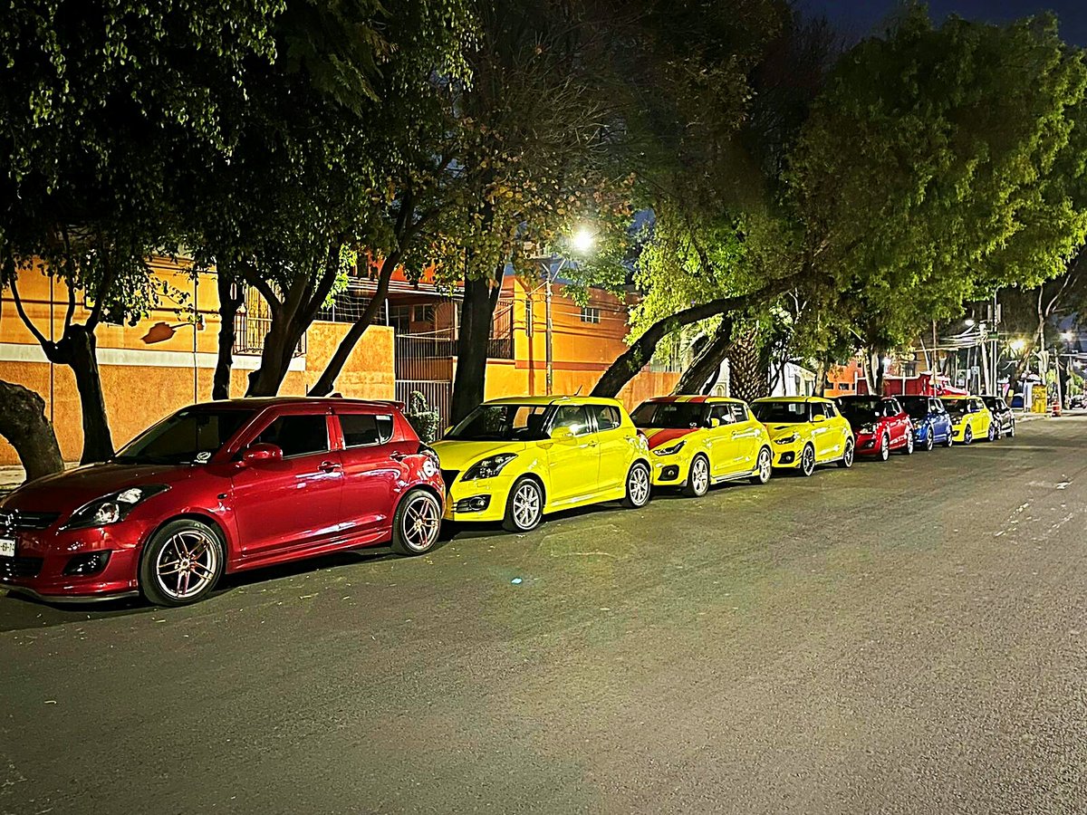 BushidoSuzukiMx's tweet photo. 🔰📸😎🔥
Y así fue la última reunión casual del club, para despedir este año, que pese a todo nos permitió mantenernos unidos y seguir creciendo, con la promesa de más reuniones a bordo de nuestros @suzuki_mex 
#lastoftheyear #carpic #swiftsport #jimny #zc82s #zc32s #zc33s #swift https://t.co/lylZTKQQdI