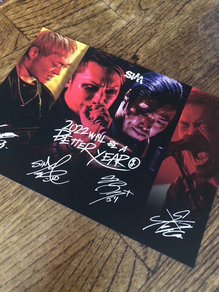 k_a_z1928's tweet image. SiM福袋届いた。
#SiM
#SiM福袋
#DEATHBOX