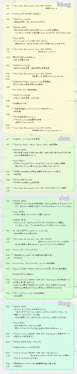 inami_shika's tweet photo. 2021年のJr.SP
グループでの活動はもちろん、舞台やテレビなど個人での活動も目立ってた印象🌟
何度も言うけど、Jr.SPは本当にスペシャルだし、スペシャリストだよ👏
ライブや舞台の公演もコロナ前に戻りつつあるし、来年の活躍も楽しみにしてます!
すぺ担たのしい!!
#JrSP #HappySPtime https://t.co/eYlmvXn7lL