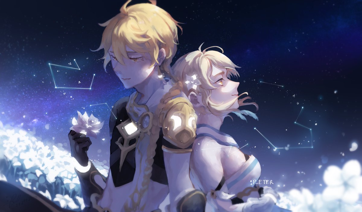 Constellation 
#原神 #GenshinImpact #genshinimpactfanart 
🥺: youtu.be/AyeB6pw7WFc