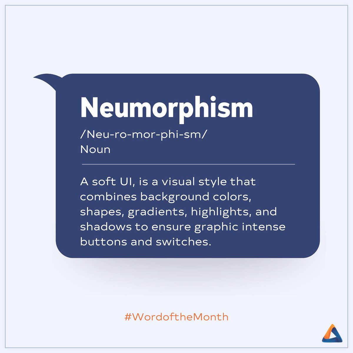 accreteit's tweet image. A new visually pleasing cool trend in a design inspired by Skeuomorphism with a more minimal approach Neumorphism (New+Skeuomorphism).

Learn the new Trend and get a good amount of attention from people.
.
.
#Neumorphism #wordofthemonth #itword #itdefinition #definition #uiux
