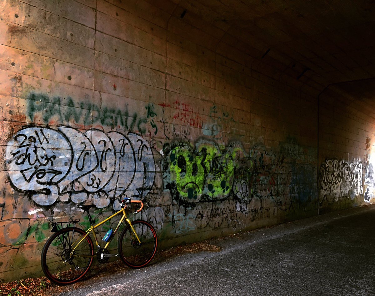 inside_out_out's tweet photo. #モンスタークロス 納め
今日が今年自転車に乗る最後の日になると思う
#salsafargo #salsabikes
トンネルの落書きに #pandemic と描かれているのが今時ぽい https://t.co/X6SVIw79Vo