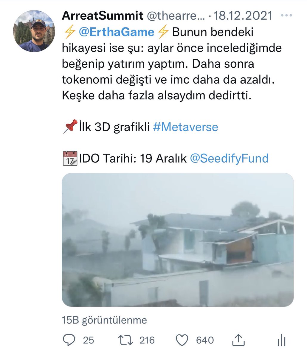 thearreatsummit's tweet photo. ⚡️@ErthaGame⚡️Yakın zamanda listelenecek projeler içinde kazandıracağından neredeyse emin olduğumuz 3 projeden birisi olan Ertha 4 Ocak’da Huobi borsasında listelenecek. Görselleri kontrol edebilirsiniz.💪

https://t.co/fG5HP3vvTF https://t.co/3X8RZJcxT3