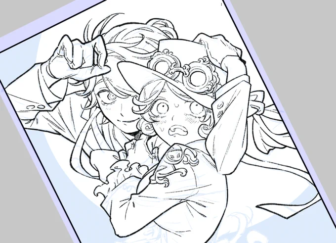 描き収めなう～
今日中に間に合うといいな 