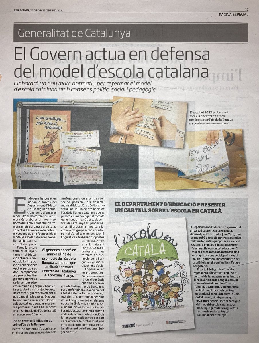 ReinaSonia's tweet photo. A cada paso que da el @govern , más necesario era el comunicado que emitimos desde la Sección de Derecho Constitucional

Anuncio oficial de desobediencia a la sentencia del TSJC 

➡️ Los inspectores velarán para cumplir "los proyectos lingüísticos vigentes" de las escuelas. https://t.co/YSBZArjC52