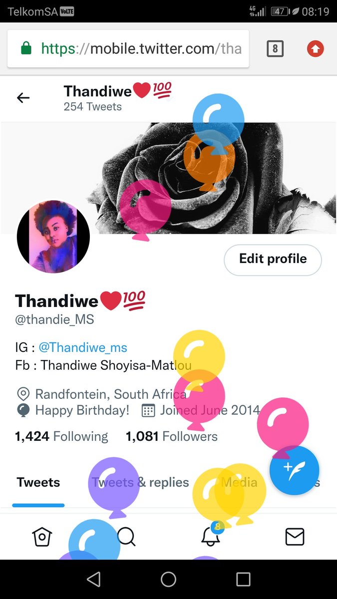 thandie_MS's tweet photo. Happiest birthday myself 🎉❤️🎂🥂 https://t.co/WPXsFdqIMH