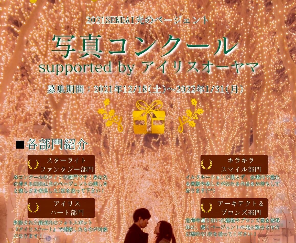 公式 Sendai光のページェント Sendaipageant Twitter 公式 Sendai光のページェント Sendaipageant Twitter
