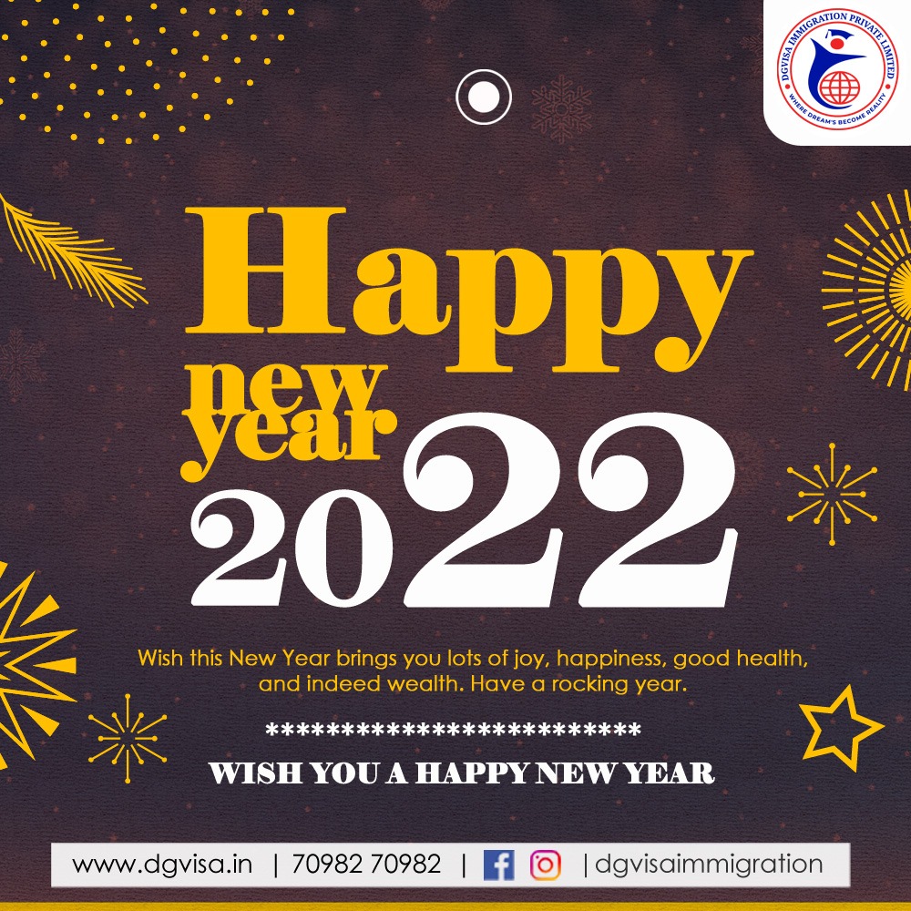 DgVisa's tweet photo. Wish this New Year brings you lots of joy, happiness, good health, and indeed wealth. Have a rocking year.
.
๐๐ข๐ฌ๐ก ๐ฒ๐จ๐ฎ ๐ ๐ก๐๐ฉ๐ฉ๐ฒ ๐ง๐๐ฐ ๐ฒ๐๐๐ซ...๐ฅณ๐ฅณ
.
#dgvisa #dgvisaimmigration #StudyAbroadInEurope #StudyInUk #StudyInAustralia #StudyAbroad #NewYear2022 https://t.co/Hqxh447Flk