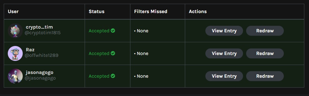 @isoroomnft Winners have been selected, thank you for all who entered! Tagging them below now, please DM me within 48 hours on Twitter and we will get you into the isoroom discord and whitelisted!
@cryptotim1815 
@offwhite1289 
<a href="/jasonagogo/">jasonagogo | ⌐🆇-🆇</a> 
Join the Omega Orcs for more 🔥 access #nftalpha