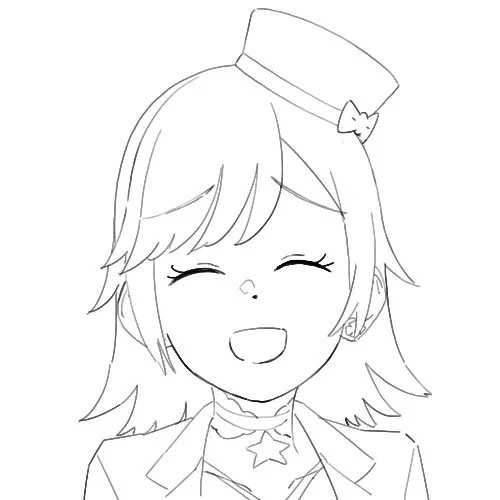 #奈乃画集
描き納め。こういう表情をするイメージisある。 
