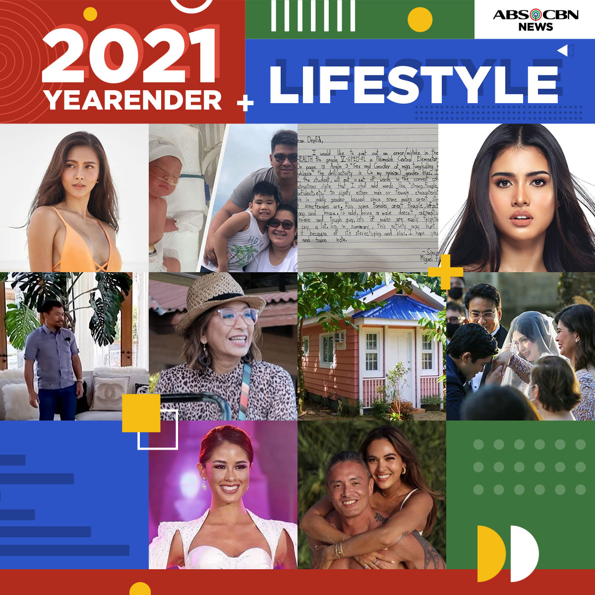 ANCALERTS's tweet photo. Breakups, milestones, pageants-- here are our most talked-about lifestyle stories for 2021. https://t.co/k4iaRLqgtP https://t.co/QjrIuXzNDS