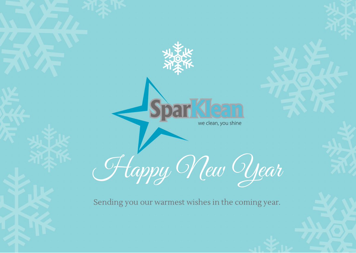 Sparklean_Kleen's tweet image. Happy New Year! May the coming year be full of grand adventures, good health and boundless opportunities.

#WeCleanYouShine