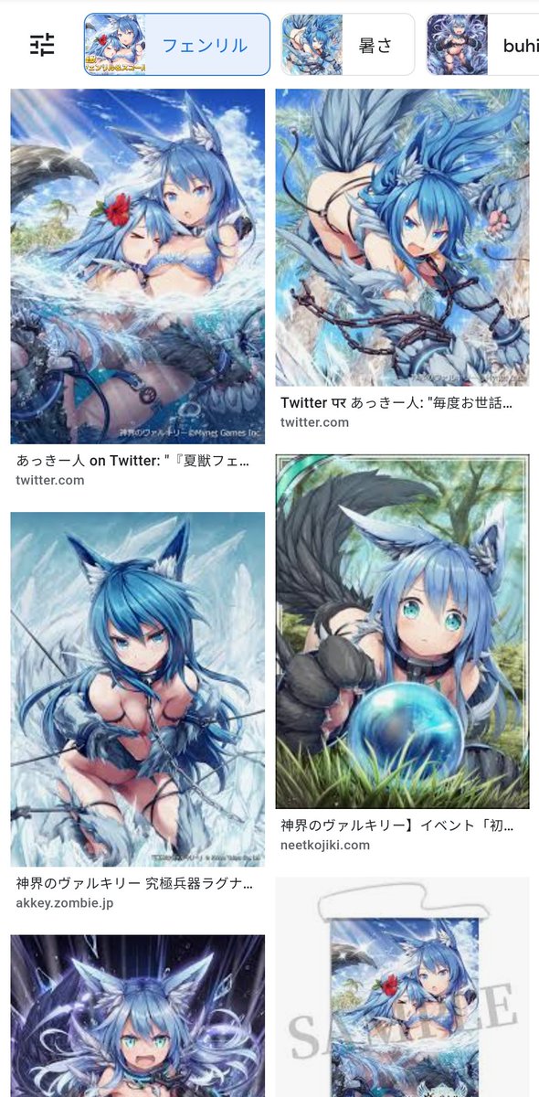 Valkyriecrusadeのtwitterイラスト検索結果