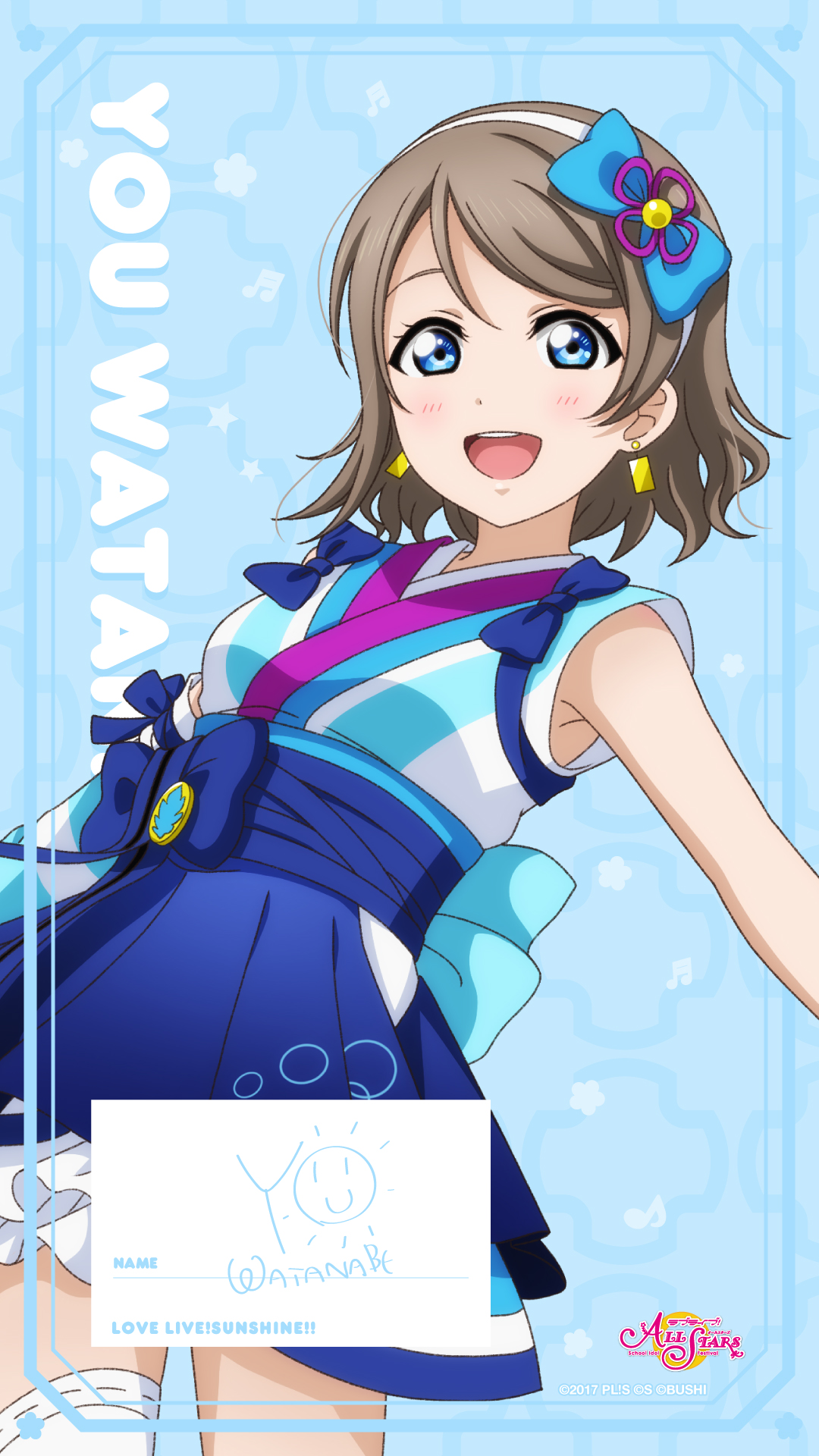 ラブライブ スクスタ公式 スクスタ スマートフォン用スペシャル壁紙をプレゼント スクスタのイラストを使用したスペシャル壁紙を 本日から毎日プレゼント 本日のメンバーは 東條希 渡辺曜 ショウ ランジュ 詳細 T Co