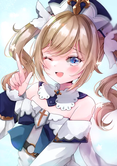 #今月描いた絵を晒そう
東方と原神! 