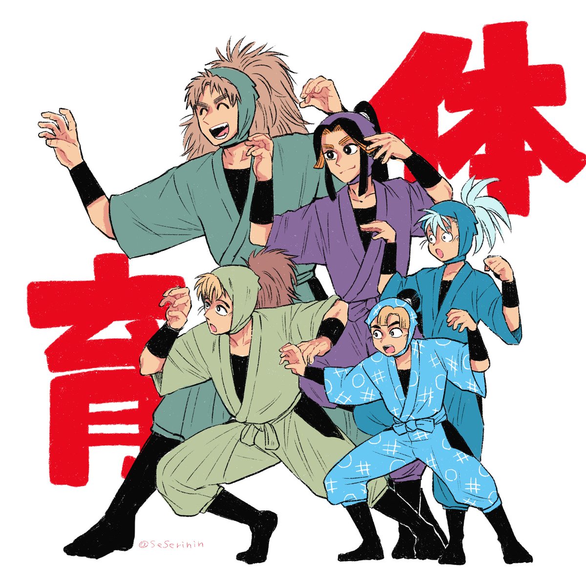2022年も大変お世話になりました〜!
来年もまたこへ滝や体育やら描いてると思いますが宜しくお願いします〜! 