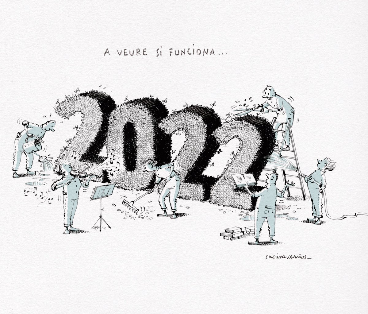 cristinalosant1's tweet photo. Bon any!
#2022 #tintaxina https://t.co/1vnvButHqO