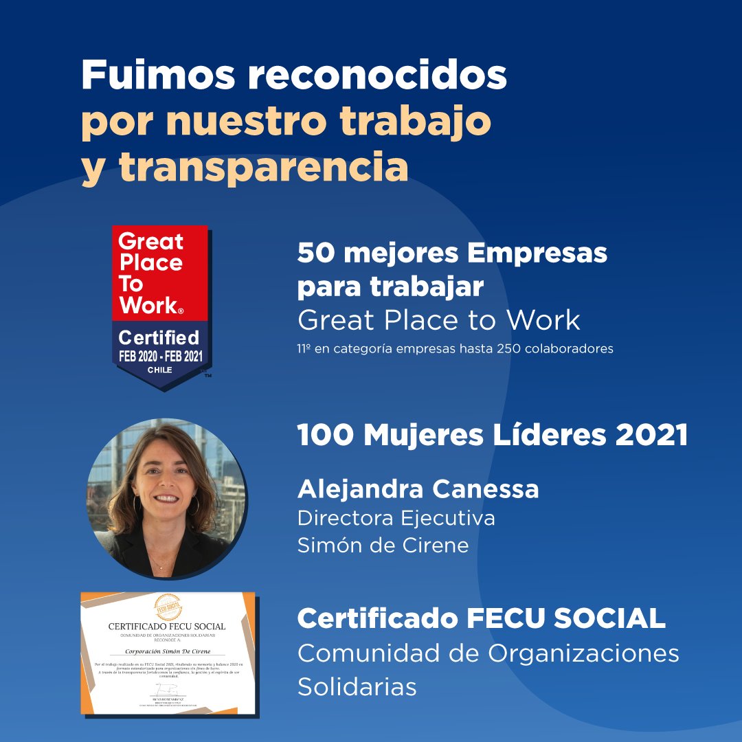 Simon_Cirene's tweet photo. ¡Y llegó fin de año! 🌟🎊 Durante el 2021 estuvimos llenos de desafíos y aprendizajes que nos hacen ir creciendo cada vez más 🙌 Quisimos hacer un recorrido de lo que fue este gran año! 
Les deseamos a todos un feliz y prospero año 2022! 👐😄

#SimondeCirene #findeaño #2022 https://t.co/1MxdcVznK2