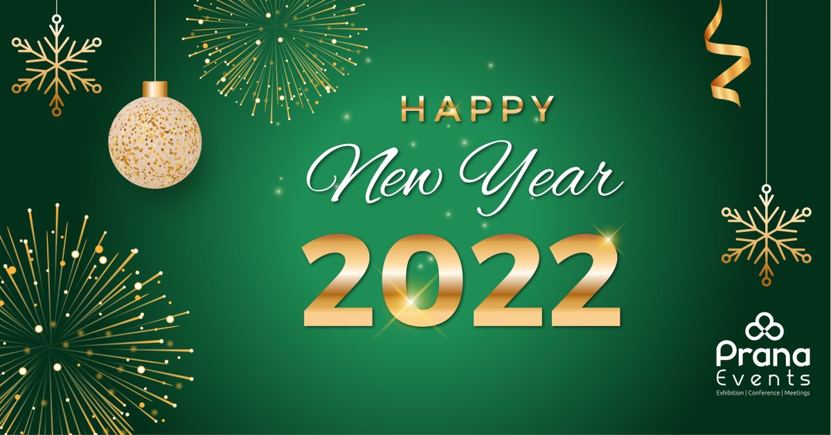 May your new year resolutions be successful, may you find peace, purpose and prosperity in 2022. Happy New Year! #PranaEvents #2022