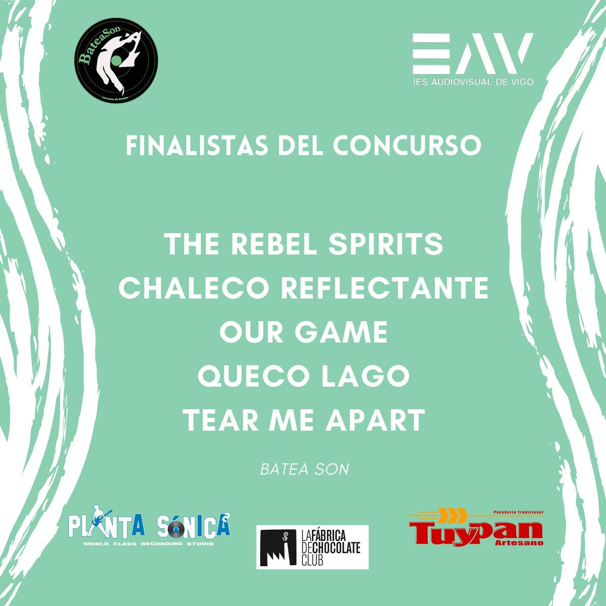 Os finalistas do Bateason! Moitas grazas a todxs por participar!!!