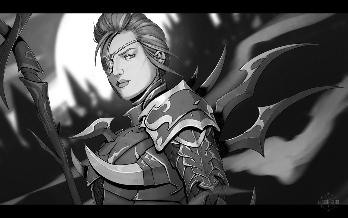 Not so secret santa for my dearest <a href="/anesvalt_art/">𝔸𝕟𝕖𝕤𝕧𝕒𝕝𝕥 ✨️</a> :3 
The Spiked cutlet/crossed out/Captain Lantevas Noxhowl from #FFXIV