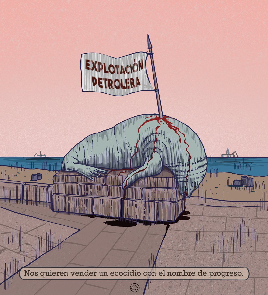 Hermoso y extractivista país 🇦🇷 #noalaspetroleras