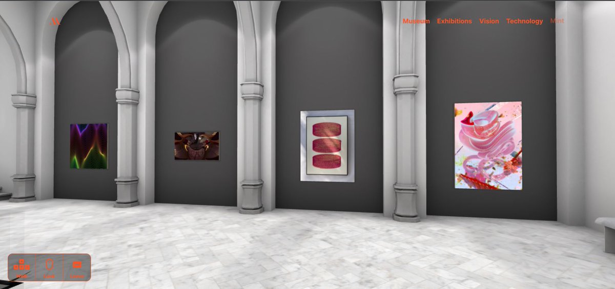 Musee Dezentral 🏛 NFT Art Museum in the Metaverse tweet media