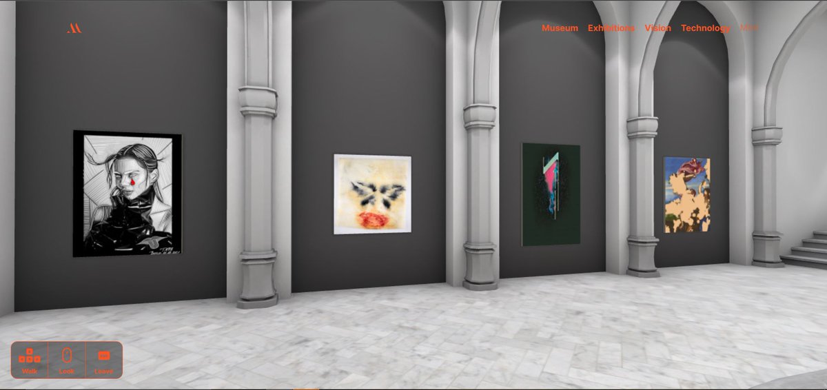 Musee Dezentral 🏛 NFT Art Museum in the Metaverse tweet media