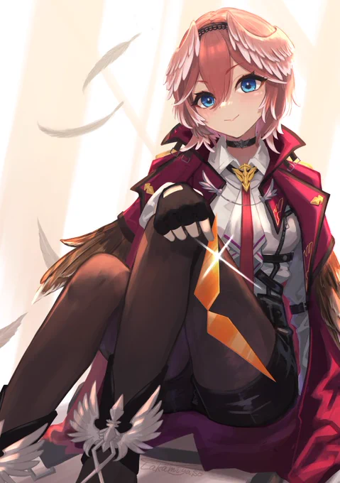 #Luillust
能ある鷹は... 