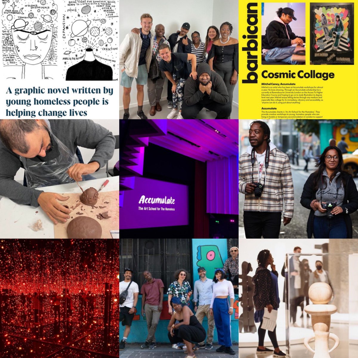 Accumulate_Ldn's tweet photo. Huge thanks &amp; all good wishes to all for 2022! So good to be back face to face with such an incredibly talented bunch of participants, tutors &amp; helpers alike with workshops in amazing venues around London. A new year is coming &amp; one thing we are certain of #creativityisgoodforyou https://t.co/UBdUeEhI8T