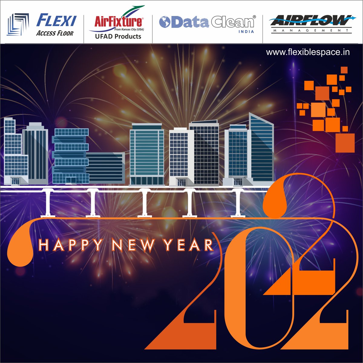 Flexifloor's tweet photo. Wishing you and your family good health, happiness, success and prosperity in the coming year!
https://t.co/AYdrMZKQNv
#HappyNewYear2022  #HappyNewYear
#raisedflooring #falseflooring #flexifloor #flexiblespace #flexi #infrastructure #datacenter #HVAC #dataclean #UFAD #AirFixture https://t.co/L112im7OTj