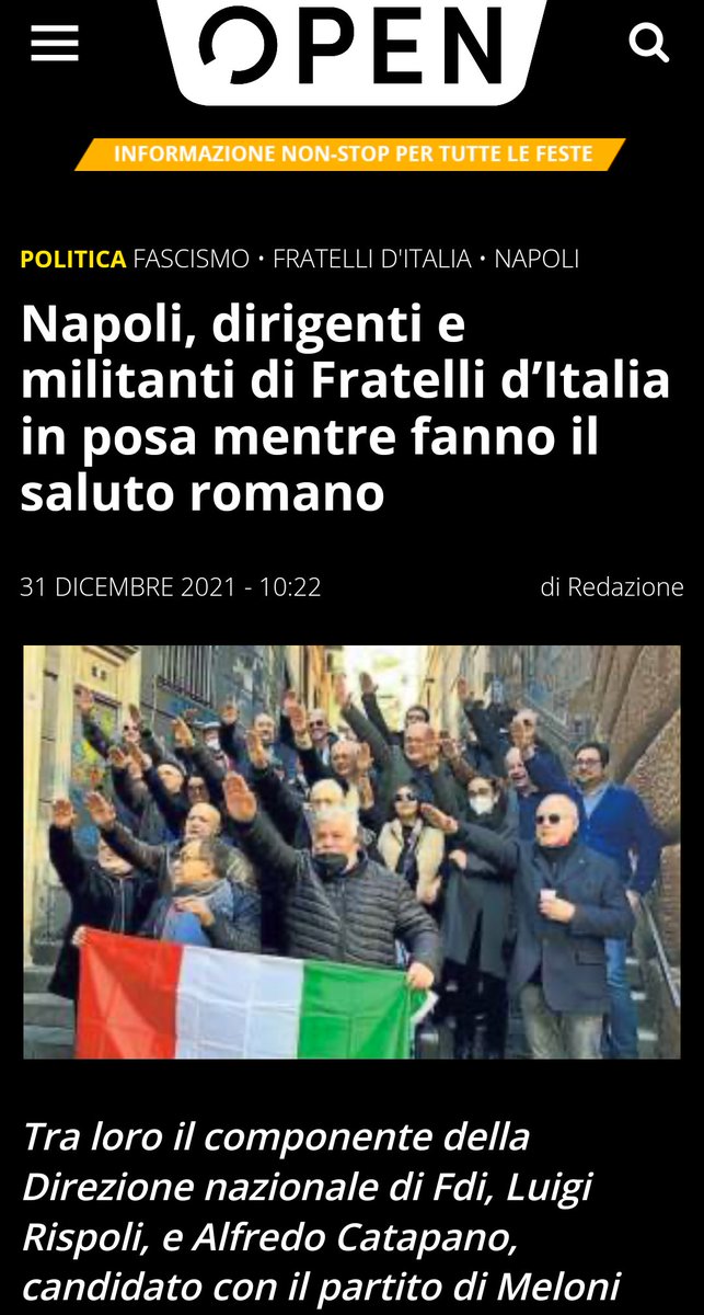 Semplic18796147's tweet photo. @GiorgiaMeloni Trovata 1 matrice nera a Napoli https://t.co/l643R7YqOj