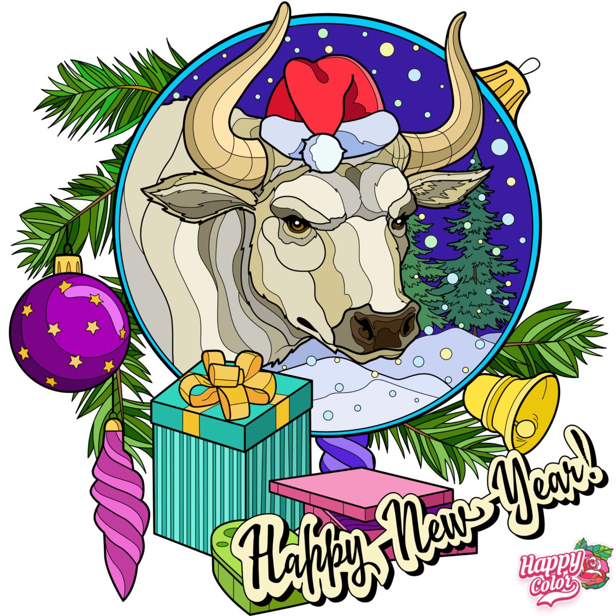 Noelandonix's tweet photo. I wish you a Happy New Year... https://t.co/4fHdBAmBvS
