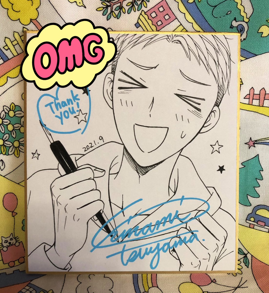 ハイスコア20巻プレゼント企画で描いたイラスト色紙紹介②

3〜4枚目/当選者様のリクエストは、
・締切明けハイテンションのミッキー
・ケモ耳(猫、狼系)の生えた政宗

政宗のリクエスト数は37票で3位だったんですが、ミッキーをリクした方は3名様だけだったんですよ…
当選したのすごい!!🥳 
