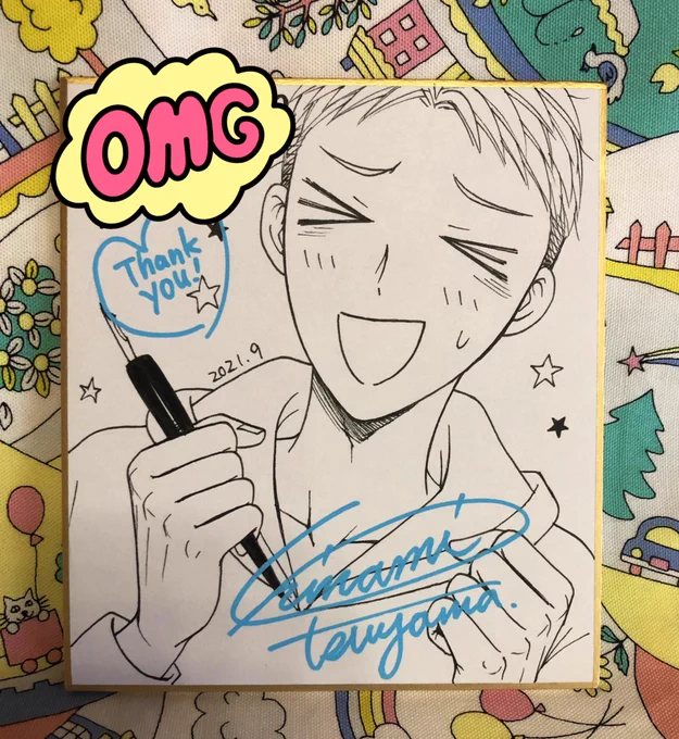 ハイスコア20巻プレゼント企画で描いたイラスト色紙紹介②

3〜4枚目/当選者様のリクエストは、
・締切明けハイテンションのミッキー
・ケモ耳(猫、狼系)の生えた政宗

政宗のリクエスト数は37票で3位だったんですが、ミッキーをリクした方は3名様だけだったんですよ…
当選したのすごい!!🥳 