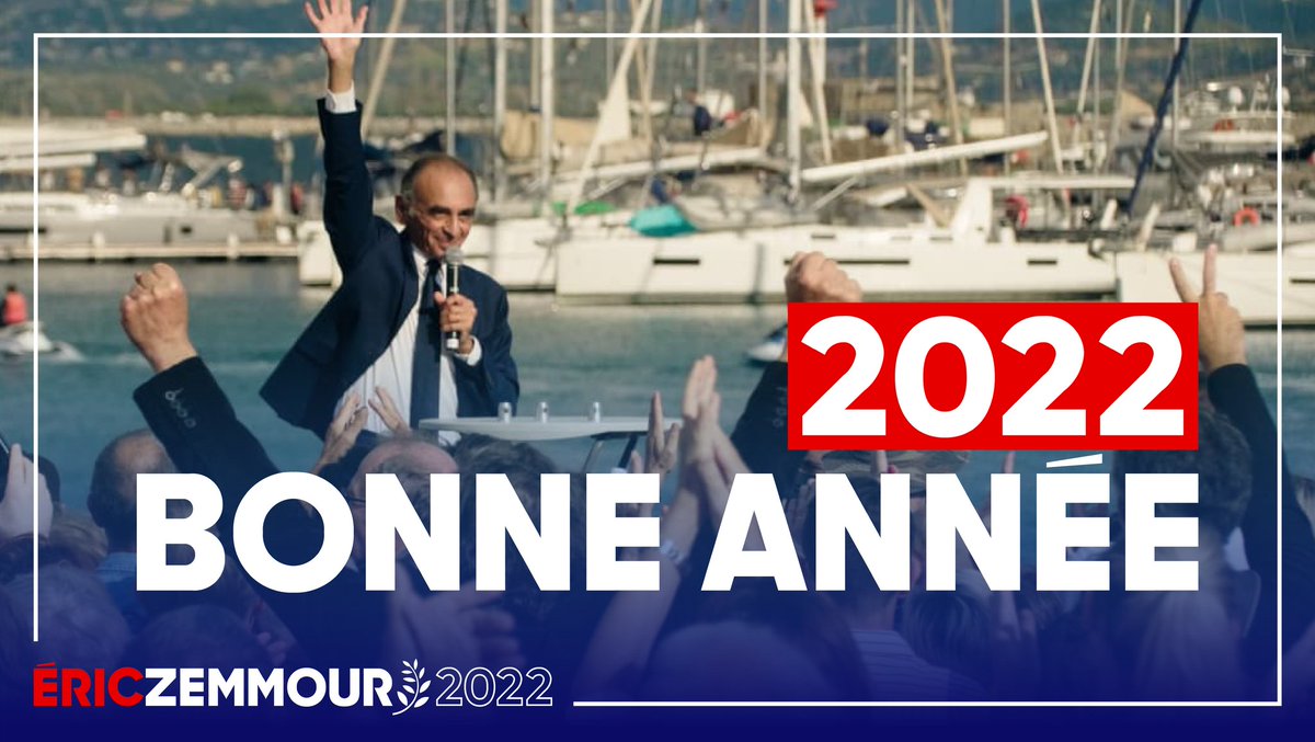 ZemmourEric's tweet photo. Mes chers compatriotes, je vous souhaite une année historique, inoubliable et magnifiquement française !

Voir mes vœux aux Français sur YouTube : https://t.co/1pgFX0JTDR https://t.co/92N5bCYd8Y