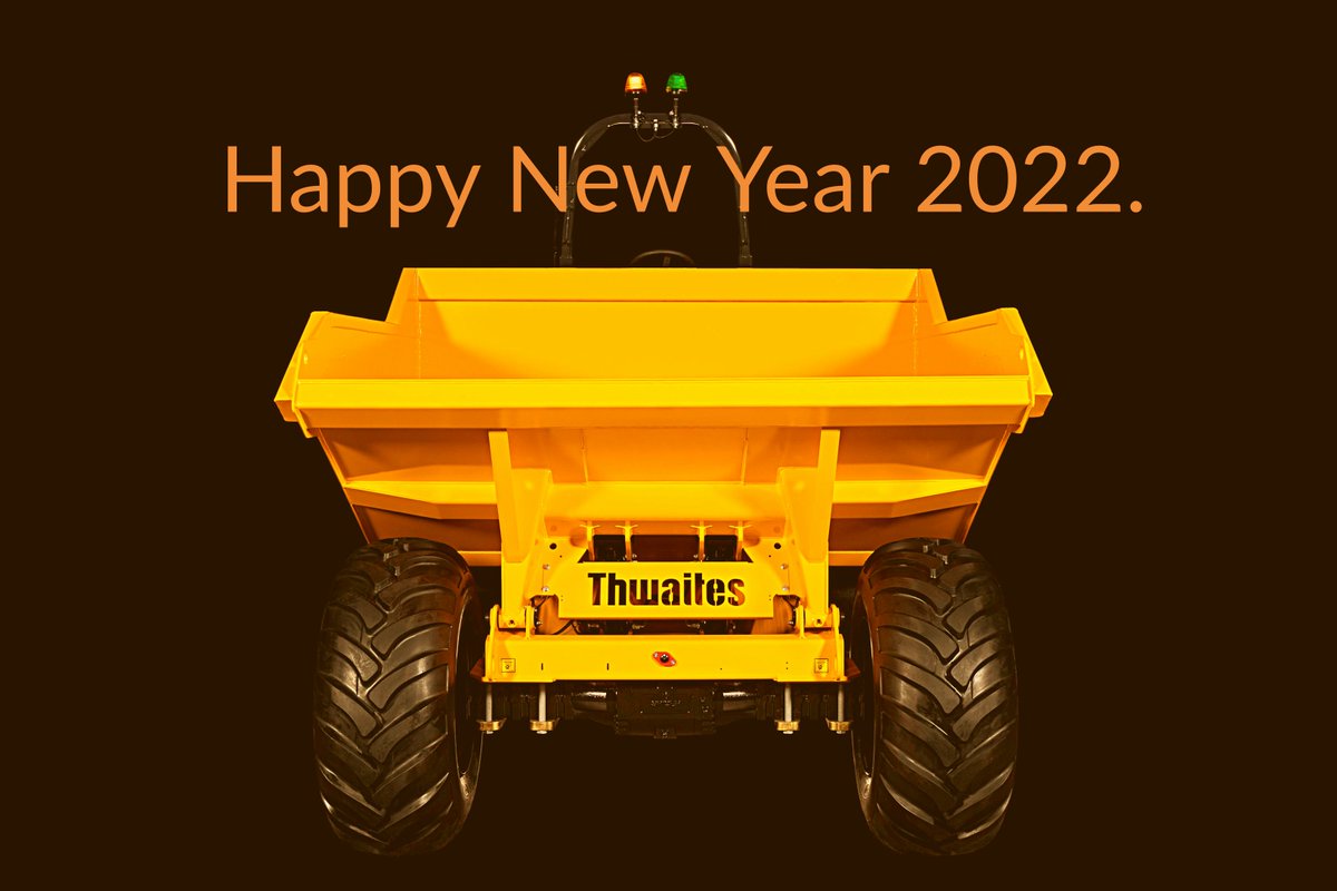 Very best wishes for 2022 from your friends at Thwaites. 

#NewYear2022 #construction #planthire #toolhire #housebuilders #plantoperators