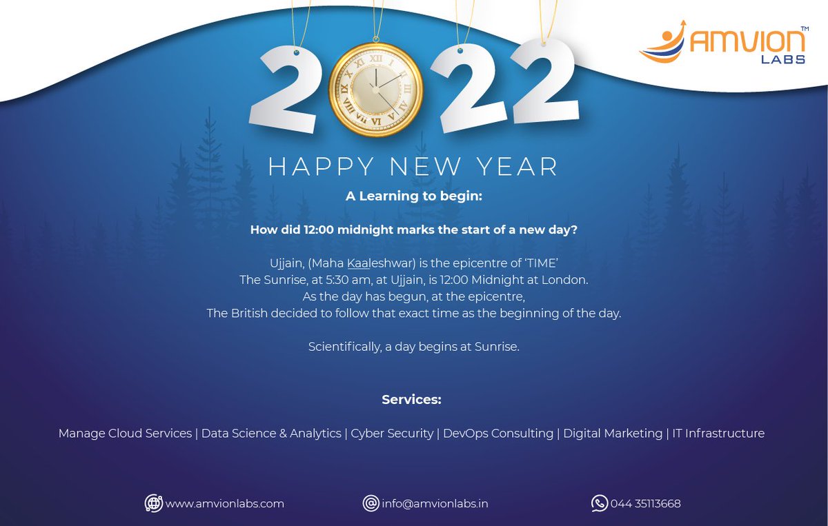 Amvion Labs wishes everyone a safe and Happy New Year!