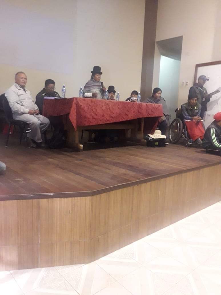 ConalpedisBol's tweet photo. 2 dic Encuentro Provincial de Personas con Discapacidad de la provincia Inquisivi donde han participado representantes de los Municipios de Licoma, Ichoca, Cajuata, Colquiri, Quime e Inquisivi y UMADIS.
#conalpedisbolivia 
#laspersonascondiscapacidadvamosasaliradenlante https://t.co/0m6A7h5suC