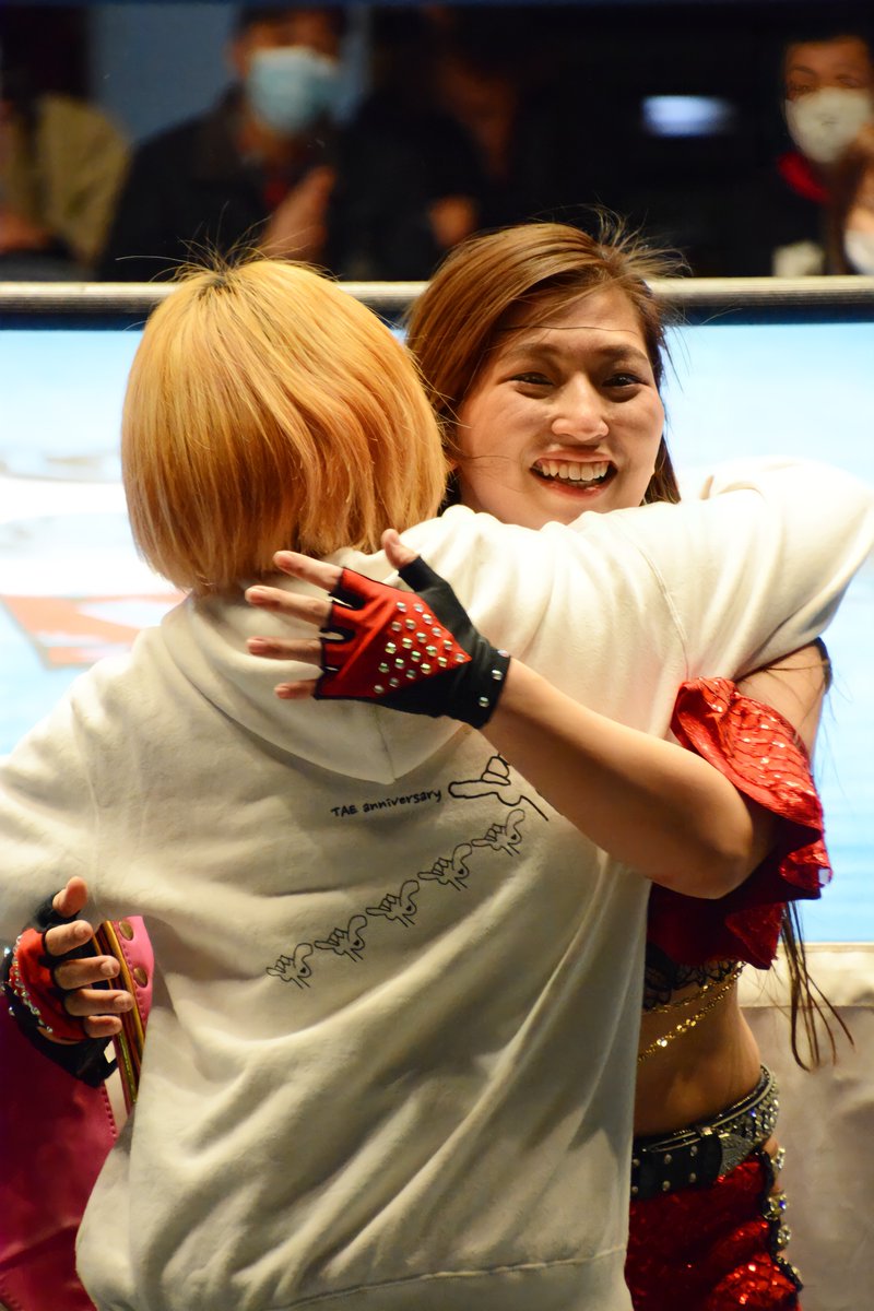 str_1022x's tweet photo. 21.12.31 RIBBONMANIA2021 @後楽園ホール
いつも真っ直ぐな #青野未来 選手のプロレスが好きです。
ひとまずお疲れ様でした‼️来年も変わらず応援しています☺️
#アクトレスガールズ 
#AWGbeginning
#AWG https://t.co/IxTPKt0OXT