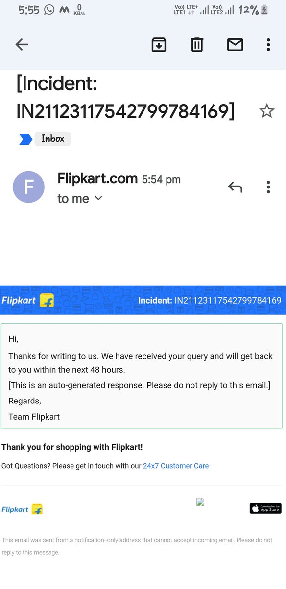 Professional_ks's tweet photo. https://t.co/PmMGc9QxwI [Incident: IN21123117542799784169] Please check it thoroughly and restart my flipkart account  @ConsumrConxion @jagograhakjago  @BandBajaateRaho @rajneeeshkumar @Flipkart @FlipkartW @FashionConclave @FlipkartVideo @flipkart_tech @_Kalyan_K https://t.co/SUlxPhMSG6