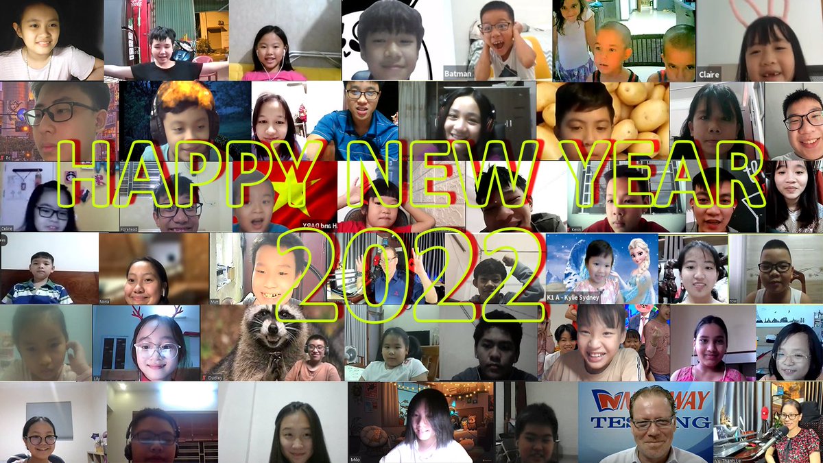 EnglishwithTre2's tweet photo. 🎉Happy New  Year2022 From Newway English😎😎😎 https://t.co/lMyqViXbOZ